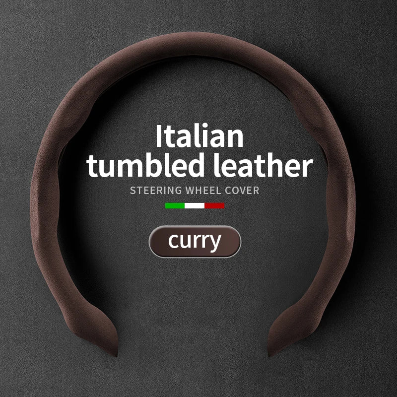 Italian Suede Grip Steer Cover