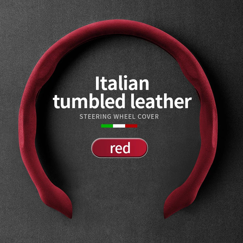 Italian Suede Grip Steer Cover