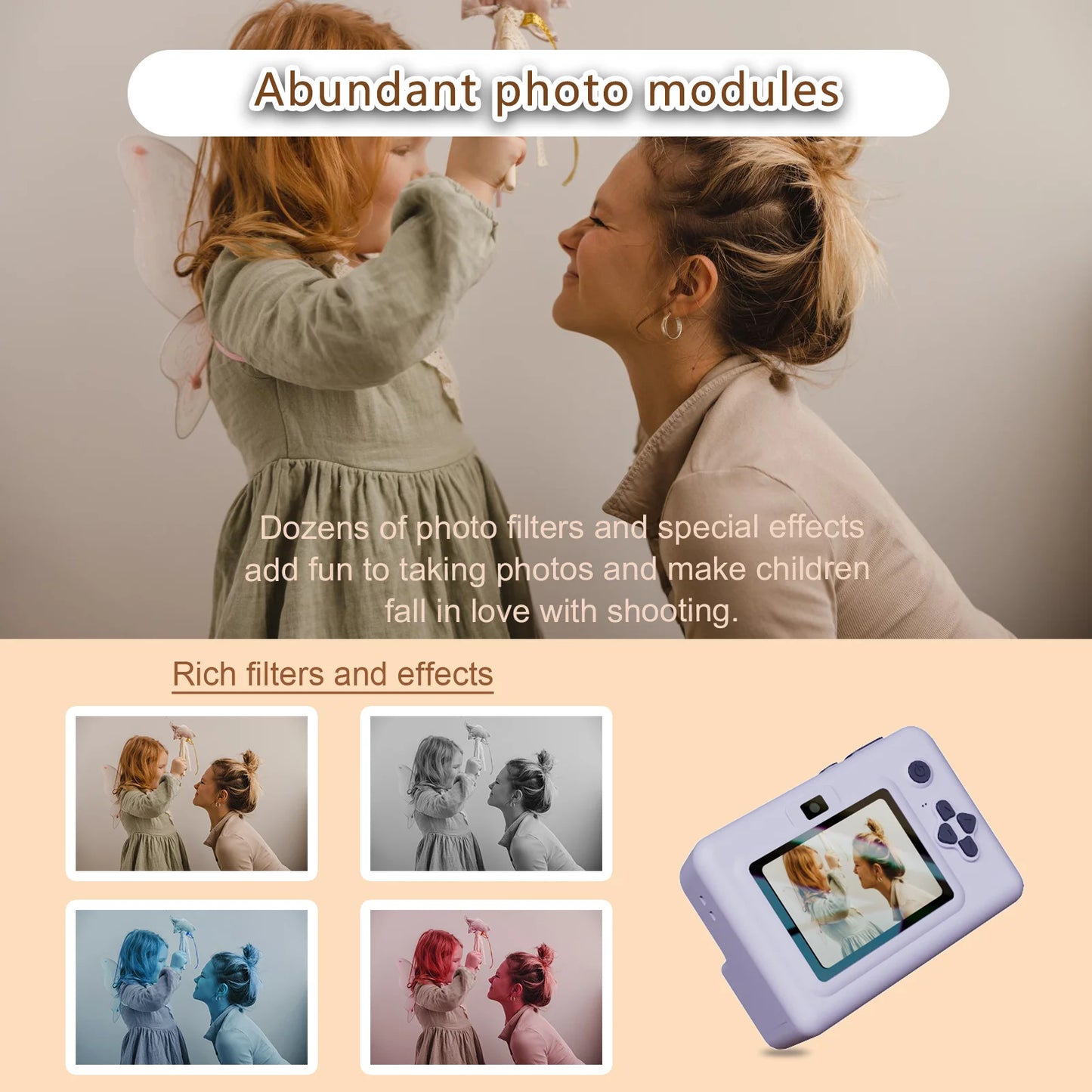 PixiPrint Kids Camera