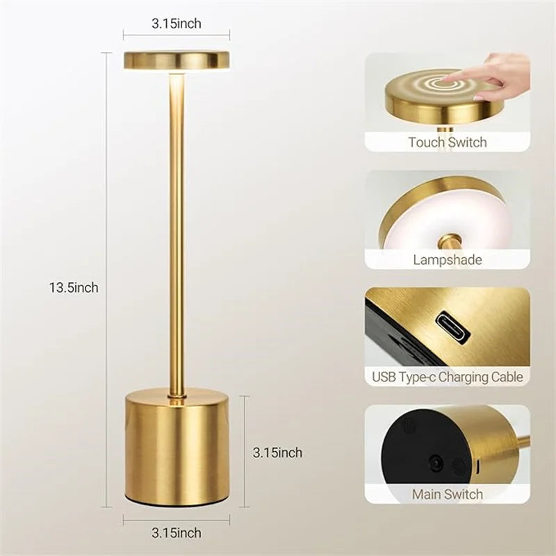 TouchBright USB Table Lamp