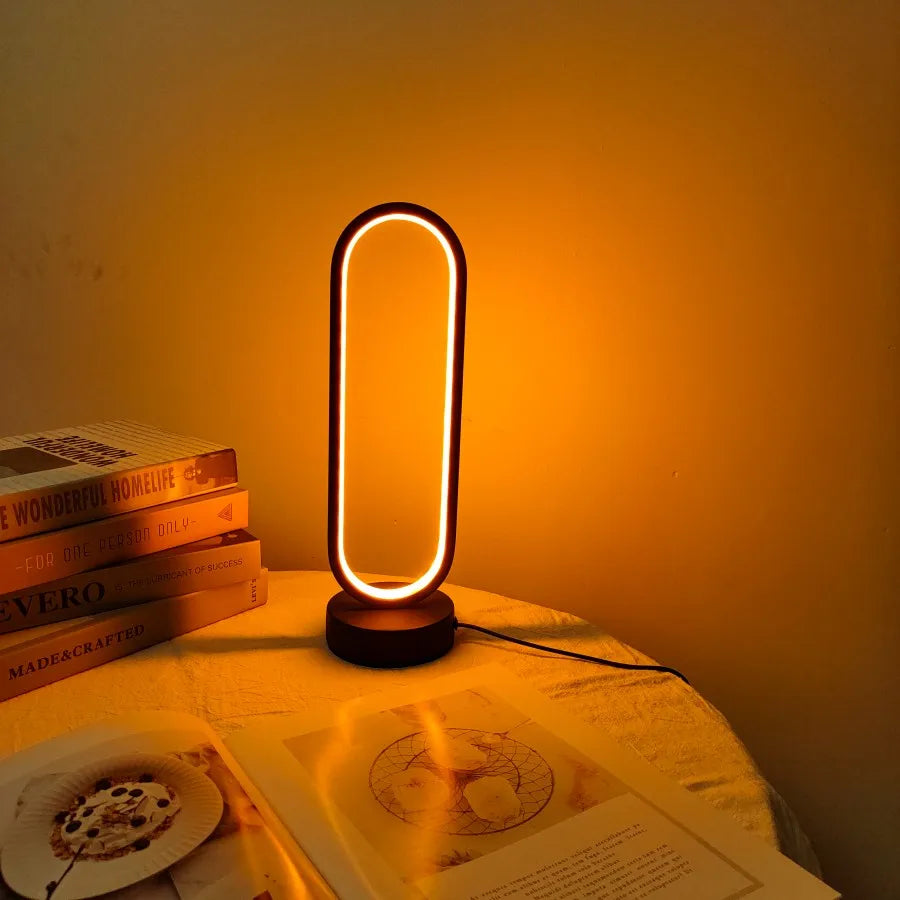 Tri-Glow Bedside Ring Lamp LED