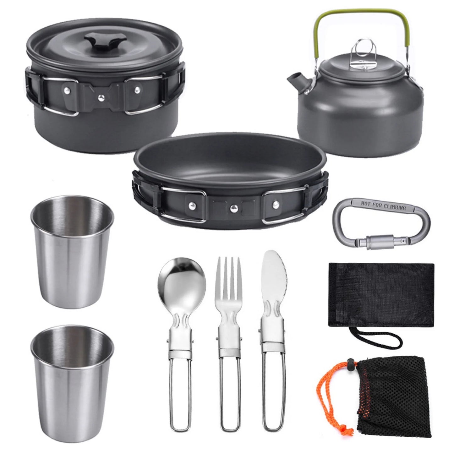 Adventure Aluminum Camping Cookware Kit