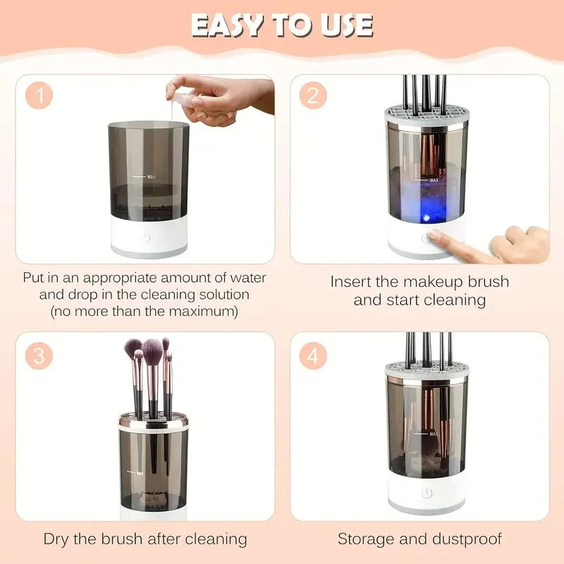 SpeedClean Makeup Brush Washer