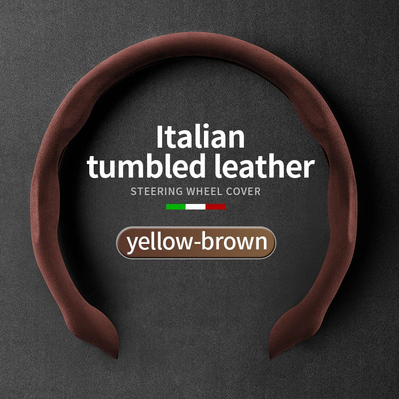 Italian Suede Grip Steer Cover