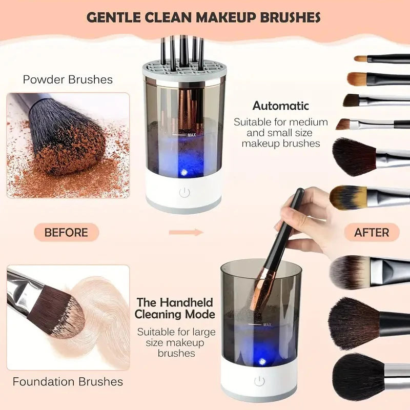 SpeedClean Makeup Brush Washer