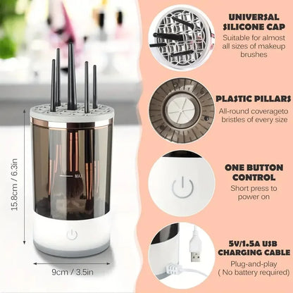 SpeedClean Makeup Brush Washer