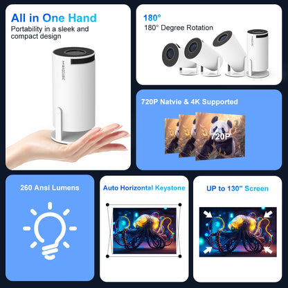 HY300 Pro 4K Home Cinema